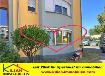 KILIAN IMMOBILIEN!  1,5 ZI. APPARTEMENT IM ERDGESCHOSS MIT 33 M² IN SCHWABACH!  EBK * TG-STELLPLATZ