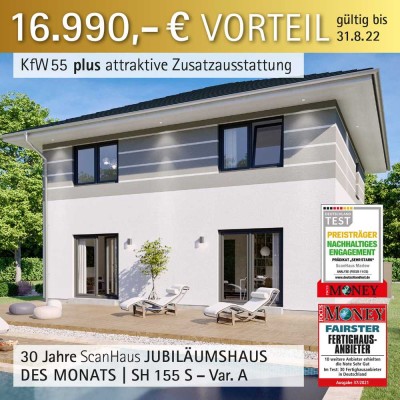 30 Jahre ScanHaus - Jubiläumshaus SH 155 S - VAR. A - Stadtvilla