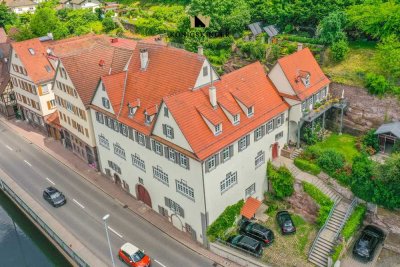 Exklusiv! Wohnen mit Geschichte – 5-Zimmer-Wohnung im historischen Steinhaus in Calw