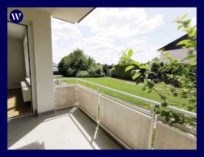 WILLKOMMEN Daheim! 3 Zimmer + Balkon mit Blick ins Grüne + Einbauküche + Tageslichtbad + ruhige Lage
