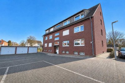 Gepflegte 3-Zimmer-Wohnung mit Südbalkon und Garage in Münster-Gremmendorf