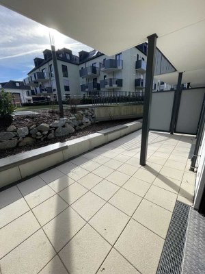 2-Zimmer-Wohnung mit Süd-Terrasse und Einbauküche!