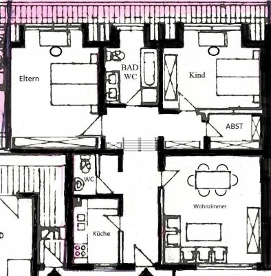 Geschmackvolle 3-Zimmer-Wohnung im Herzen Erlangens