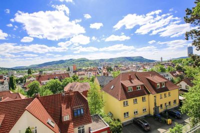 Luxuriöses Wohnen über den Dächern von Jena - Einzigartiger Weitblick von privater Dachterrasse