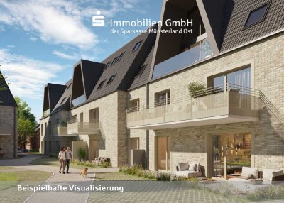 Die Lukarnen – das Emshaus. So wohnt Münster morgen.