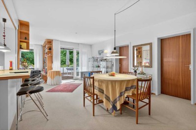 Raum für Ihr Zuhause. Vier Zimmer-Wohnung mit großer Terrasse.