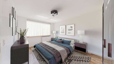 Herzlich willkommen in deinem neuen Zuhause! Sanierte 2-Raum-Wohnung mit sonnigem Südba...