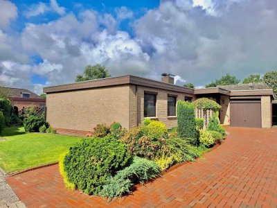 Traumhaftes Wohnen im Flachdach-Bungalow an der Unterweser