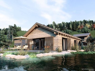 MONTE LAGO – Premium-Alpenchalets als Kapitalanlage | Typ Seehaus