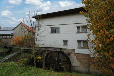 Neuenstein-OT, ausbaufähige Mühle!