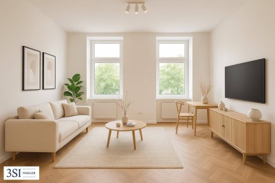 Erstbezug in ruhiger Lage mit Grünblick – sanierte Altbauwohnung am Laubeplatz
