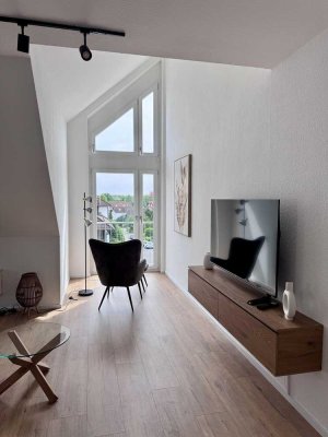 Erstbezug nach Renovierung - Vollmöblierte 2-Zimmer-Wohnung mit Stellplatz in Aschaffenburg Damm