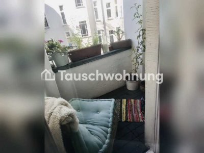 Tauschwohnung: helle ruhige Altbauwohnung mit Südbalkon