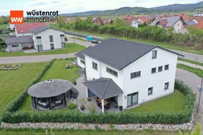 Energieeffizient & modern Wohnen! Neuwertiges EFH mit Doppelgarage und schönen Garten in Kirchroth