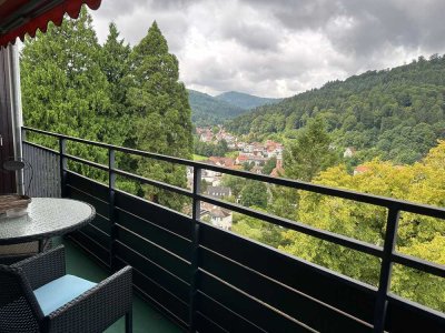 Möblierte Wohnung mit Stellplatz und tollem Ausblick