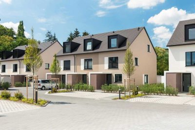 Wunderschönes Reihenmittelhaus in der A Reihe mit sonnigem Gartenanteil und Blick ins Grüne!