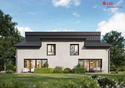 NEUBAU -Moderne Doppelhaushälfte in KfW40 (KFN)
