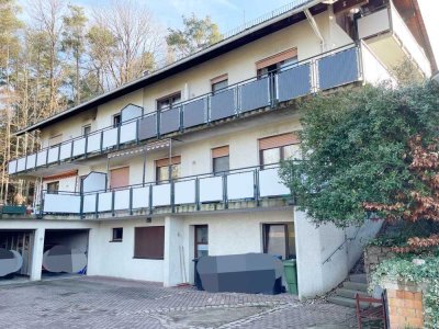 **2-Zimmer-Wohnung mit Balkon unterm Dach** im Herrenwäldchen