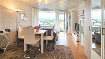 Vollmöblierte, gepflegte 1-Zimmer-Wohnung mit EBK in Uhldingen-Mühlhofen, Stellplatz, Keller