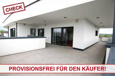 Provisionsfrei für den Käufer! Anleger-Penthousewohnung mit 105 m² Terrasse in Feldkirchen! Top 9