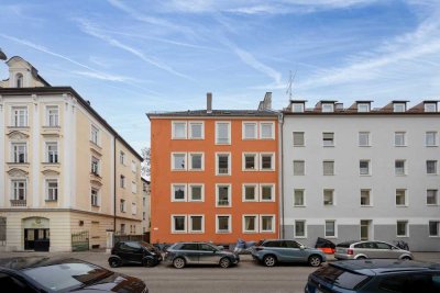 Wohnen nahe der Isar: Charmante 2-Zimmer-EG-Wohnung mit modernisierungsfähigen Strukturen