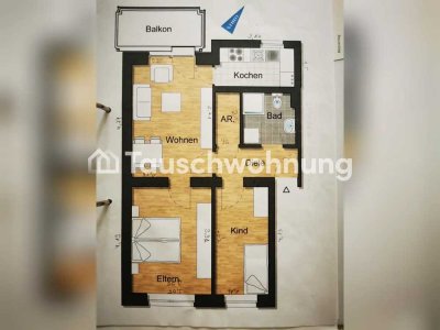 Tauschwohnung: Große Wohnung in Bonn gesucht, biete 3Zimmer Wohnung in Bonn