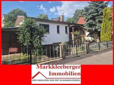 EFH im Bungalowstil voll unterkellert+ Nebengebäude mit Potenzial  nahe Markkleeberger See