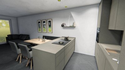 3 Zimmer Wohnung mit Loggia - Erstbezug