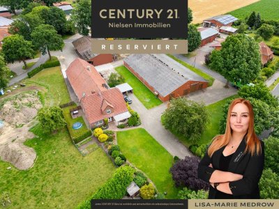 **RESERVIERT** Wunscherfüller für jeden. XL-Einfamilienhaus mit XL Diele, Ställen und opt. Pachtland