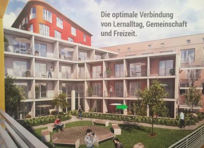 Attraktives Studenten-Apartment in sehr ruhiger Lage - direkt am Feng Shui Garten