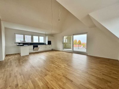 Neubauwohnung inkl. TG-Stellplatz und EBK in Ulm-Lehr zu vermieten!