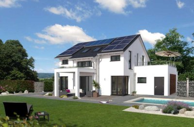 Traumgrundstück mit Energieeffizienzhaus von STREIF Haus