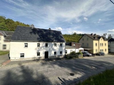 "Einfamilienhaus mit ehemaliger Tischlerei und schönem Garten in ruhiger Lage von Olbernhau"