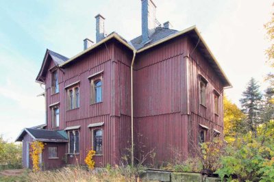 Idyllisch im Erzgebirge: Gestaltbares MFH mit 2 Wohneinheiten und 1 Gewerbeeinheit in Altenberg