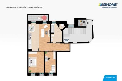 3- Raumwohnung zum Erstbezug - mit sonnigen Balkon - WE09