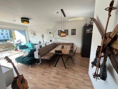 Optimal aufgeteilte 2-Zimmer-Wohnung mit großem Balkon