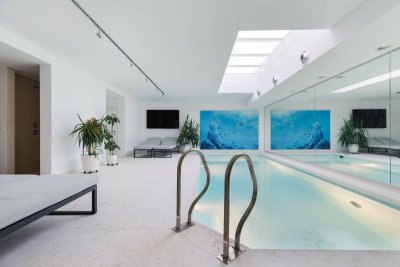 TOP PREIS! Atemberaubende Luxusvilla mit Panoramablick in Bestlage von Gießhübl!!!