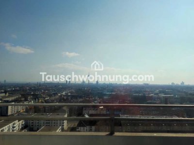 Tauschwohnung: Große Wohnung mit Traumausblick