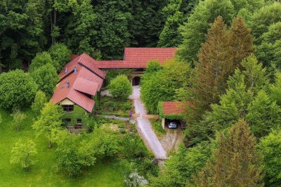 Traumanwesen in Alleinlage – 12.000 m² für Naturliebhaber und Pferdehalter
