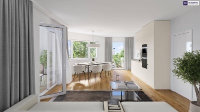 Stark reduziert - Jetzt 6,2% Preisvorteil nutzen! ZUM JUNGBRUNNEN! Eckwohnung mit WOW-Effekt! 3 Zimmer + Viel Liebe zum Detail + Toller Blick + Beste Infrastruktur + Hochwertige Materialien + Garagenplatz optional!