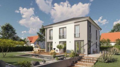 Hier ist noch Platz für Ihr neue Stadtvilla mit Keller in Langenzenn