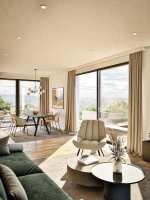 Atemberaubendes Penthouse über den Dächern von Koblenz!