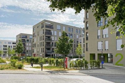 Helle 3-Zimmer-Wohnung mit Terrasse/ Erdgeschoss (Blue Village/Neubau)