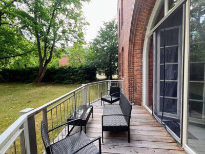Tolle 3-Zimmer-Maisonette im Erdgeschoss mit großer Terrasse, EBK & Wanne