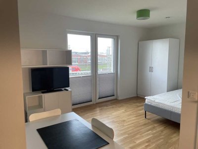 Geschmackvolle 1-Zimmer-Wohnung mit gehobener Innenausstattung mit EBK in Frankfurt am Main