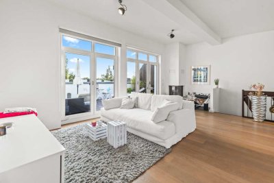 Modernes Penthouse in Eimsbüttel – stilvoll & licht- durchflutet - Maisonette