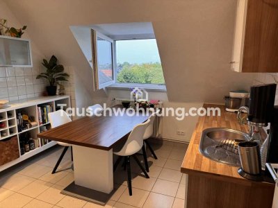 Tauschwohnung: Schöne 3-Zimmer Dachgeschosswohnung in Braunsfeld