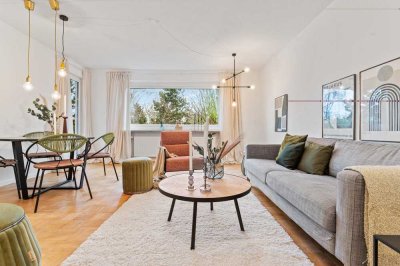 Exklusive vollmöblierte 2-Raum-Wohnung mit gehobener Innenausstattung mit EBK in Frankfurt am Main