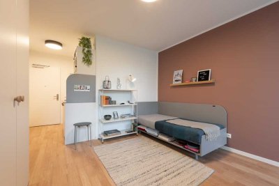 ++ Möbliertes Studioapartment im Herzen von Barmbek-Süd++