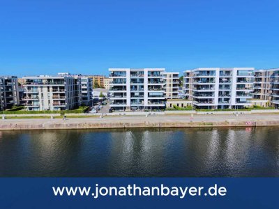 Exklusives Wohnen am Wasser – Hochwertige 3 Zimmer Eigentumswohnung mit Hafen-Panorama